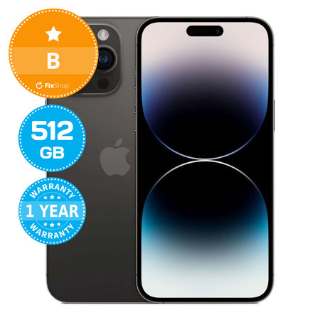 Apple iPhone 14 Pro Max Space Black 512GB B Prenovljen