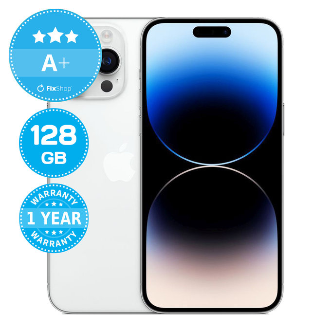 Apple iPhone 14 Pro Max Silver 128GB A+ Prenovljen
