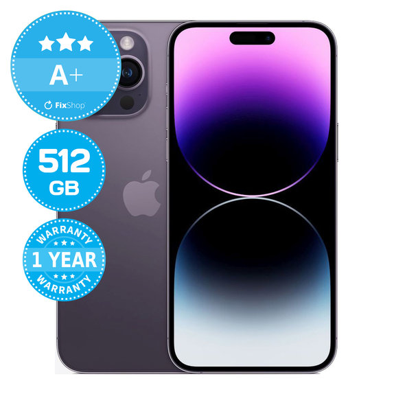 Apple iPhone 14 Pro Max Deep Purple 512GB A+ Prenovljen