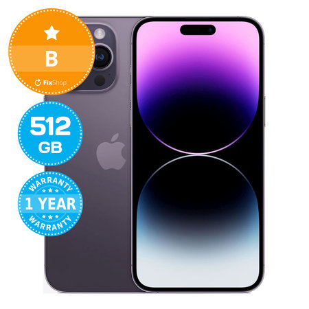 Apple iPhone 14 Pro Max Deep Purple 512GB B Prenovljen