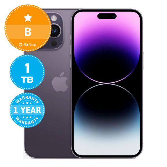 Apple iPhone 14 Pro Max Deep Purple 1TB B Prenovljen