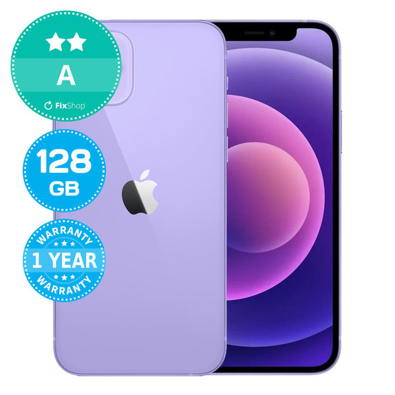 Apple iPhone 12 Purple 128GB A Prenovljen