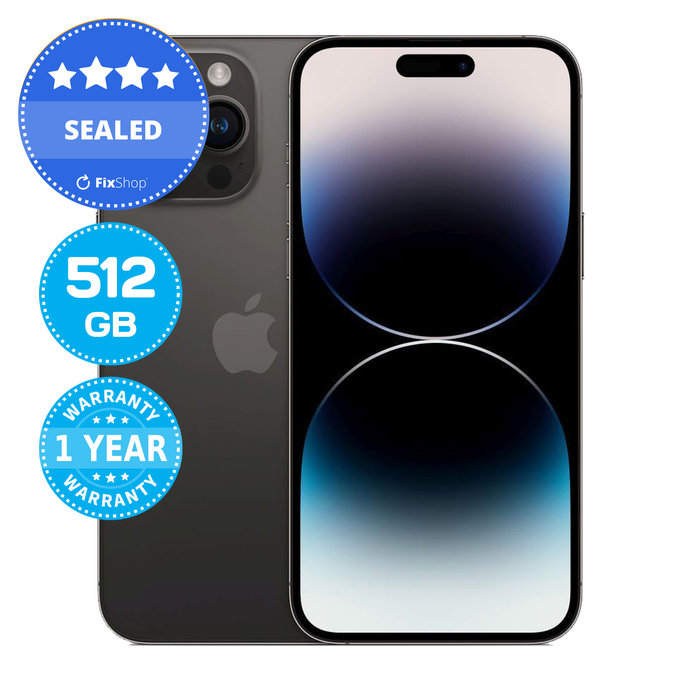 Apple iPhone 14 Pro Max Space Black 512GB (Odvito) Prenovljen