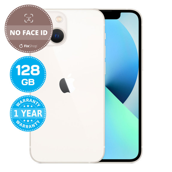 Apple iPhone 13 Mini Starlight 128GB (Bez Face ID) Prenovljen