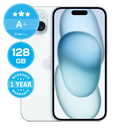 Apple iPhone 15 Blue 128GB A+ Prenovljen