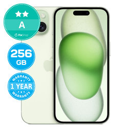 Apple iPhone 15 Green 256GB A Prenovljen