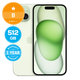 Apple iPhone 15 Green 512GB B Prenovljen