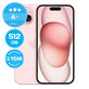 Apple iPhone 15 Pink 512GB A+ Prenovljen