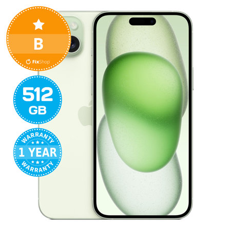 Apple iPhone 15 Plus Green 512GB B Prenovljen