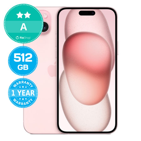 Apple iPhone 15 Plus Pink 512GB A Prenovljen