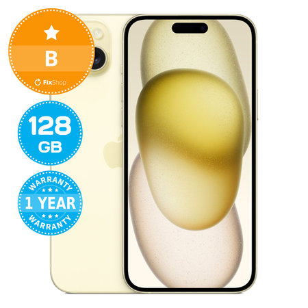 Apple iPhone 15 Plus Yellow 128GB B Prenovljen
