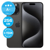Apple iPhone 15 Pro Max Black Titanium 256GB A+ Prenovljen