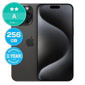 Apple iPhone 15 Pro Max Black Titanium 256GB A Prenovljen