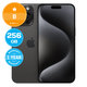 Apple iPhone 15 Pro Max Black Titanium 256GB B Prenovljen