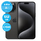 Apple iPhone 15 Pro Max Black Titanium 512GB A+ Prenovljen