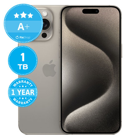 Apple iPhone 15 Pro Max Natural Titanium 1TB A+ Prenovljen