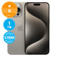 Apple iPhone 15 Pro Max Natural Titanium 1TB B Prenovljen