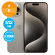 Apple iPhone 15 Pro Max Natural Titanium 512GB B Prenovljen
