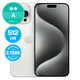 Apple iPhone 15 Pro Max White Titanium 512GB A Prenovljen
