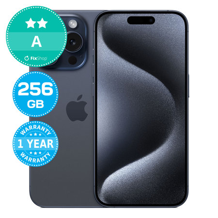 Apple iPhone 15 Pro Blue Titanium 256GB A Prenovljen