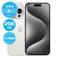 Apple iPhone 15 Pro White Titanium 256GB A+ Prenovljen