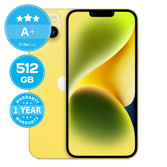 Apple iPhone 14 Plus Yellow 512GB A+ Prenovljen