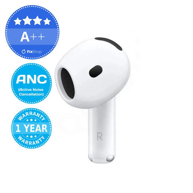 Nadomestna Slušalka za Apple AirPods 4th Gen ANC (2024) – Prava A++
