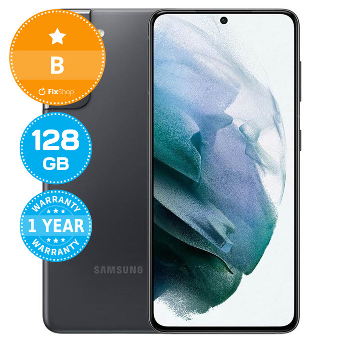 Samsung Galaxy S21 G991B Phantom Gray 128GB B Prenovljen