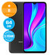 Xiaomi Redmi 9C Black 64GB B Prenovljen