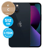 Apple iPhone 13 Mini Midnight 512GB C Prenovljen