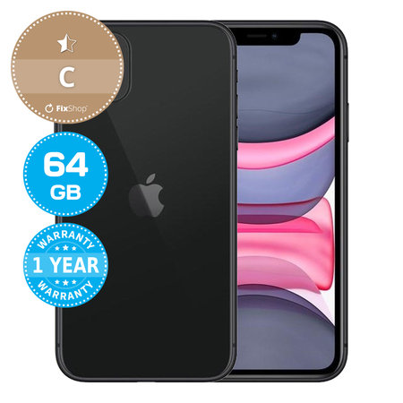 Apple iPhone 11 Black 64GB C Prenovljen