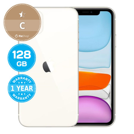 Apple iPhone 11 White 128GB C Prenovljen