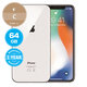 Apple iPhone X Silver 64GB C Prenovljen
