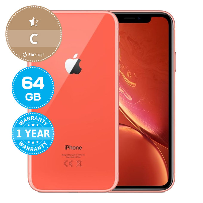Apple iPhone XR Coral 64GB C Prenovljen