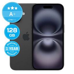 Apple iPhone 16 Black 128GB A+ Prenovljen
