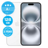 Apple iPhone 16 White 128GB A+ Prenovljen