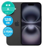 Apple iPhone 16 Black 128GB A Prenovljen