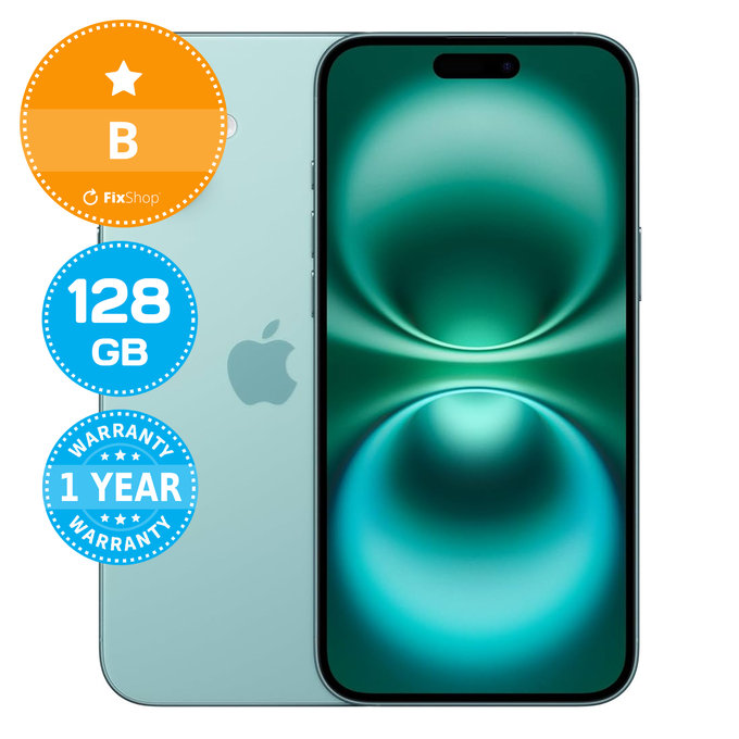 Apple iPhone 16 Teal 128GB B Prenovljen