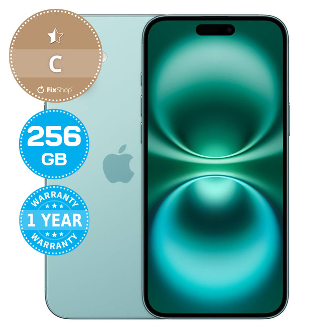 Apple iPhone 16 Teal 256GB C Prenovljen