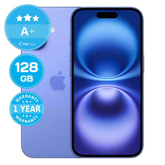 Apple iPhone 16 Ultramarine 128GB A+ Prenovljen