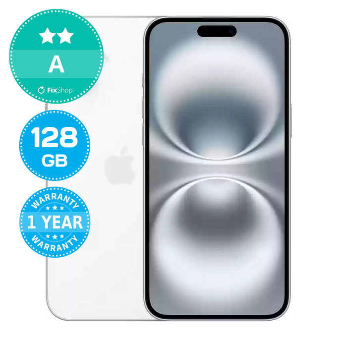 Apple iPhone 16 Plus White 128GB A Prenovljen