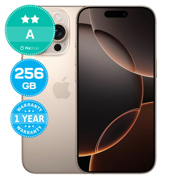 Apple iPhone 16 Pro Desert Titanium 256GB A Prenovljen