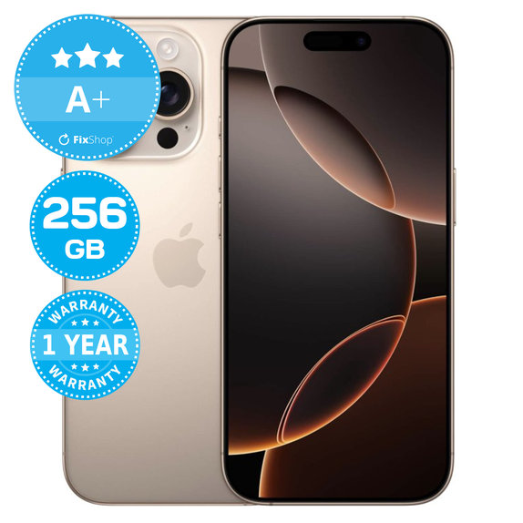 Apple iPhone 16 Pro Desert Titanium 256GB A+ Prenovljen