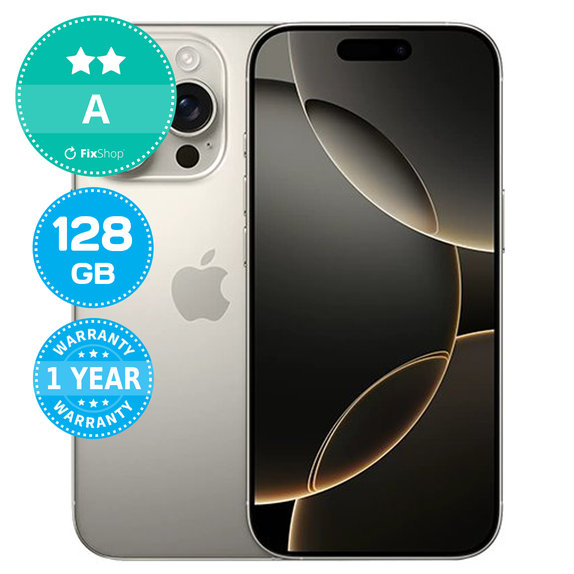 Apple iPhone 16 Pro Natural Titanium 128GB A Prenovljen