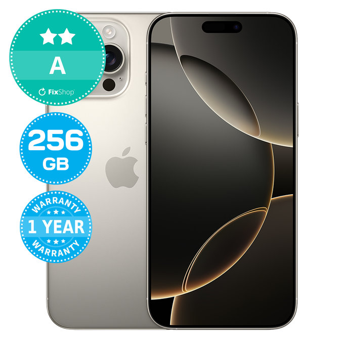 Apple iPhone 16 Pro Max Natural Titanium 256GB A Prenovljen