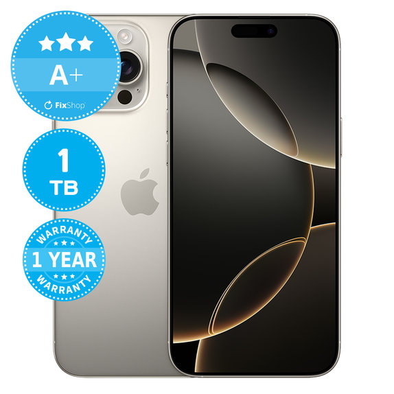 Apple iPhone 16 Pro Max Natural Titanium 1TB A+ Prenovljen