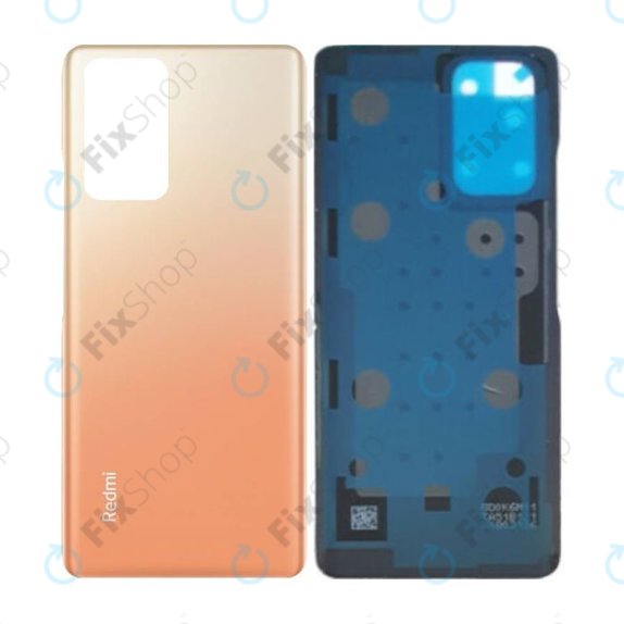 Xiaomi Redmi Note 10 Pro - pokrov baterije (oranžen)