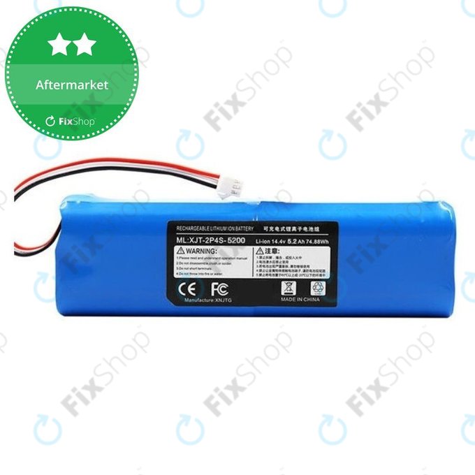 Xiaomi Roidmi EVE Plus, Viomi, Lydsto, Proscenic, Tefal - Baterija XJT-2P4S-5200 Li-Ion 14.4V 5200mAh