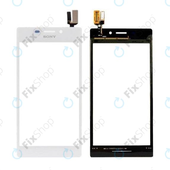 Sony Xperia M2 D2303 S50h - Steklo na dotik (White)