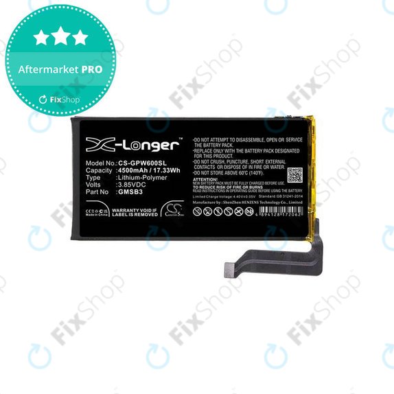 Google Pixel 6 - Baterija GMSB3 4500mAh HQ